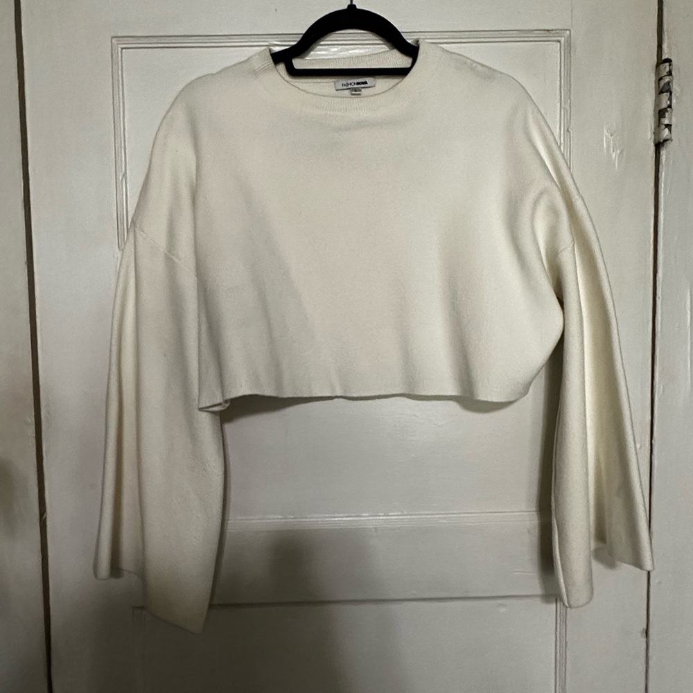 Cropped FashionNova Sweater